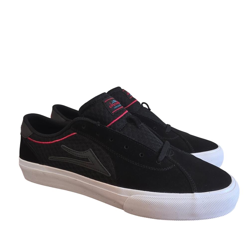Lakai Flaco II Chocolate Edition Men's Size 9 Skate Shoes Black Suede NWOB